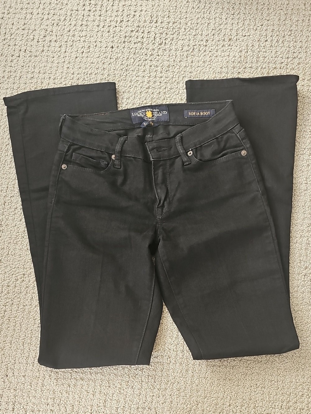 Lucky Brand Black Sofia Bootcut Women's Jeans